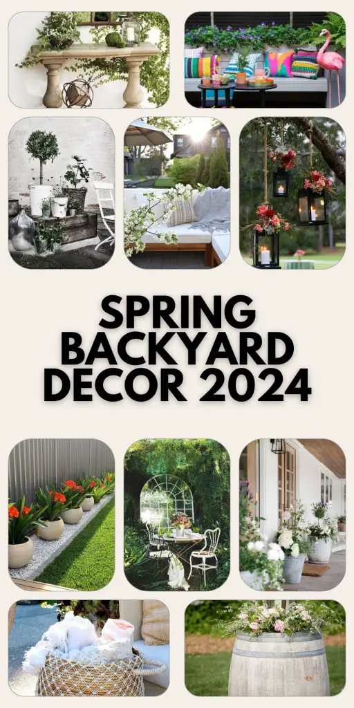 Chic 2024 Spring Backyard Decor: Trends for Stylish Outdoor Spaces