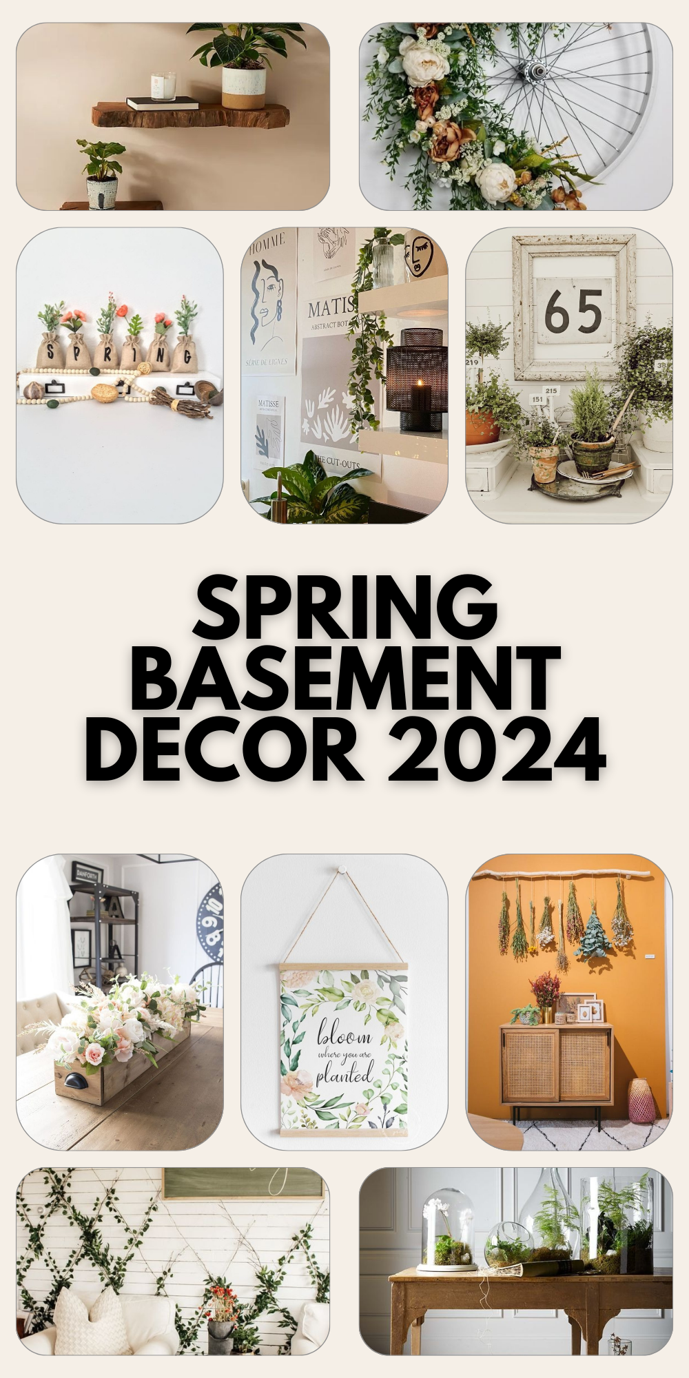 Chic Spring Basement Decor 2024 Transform Your Space Now   5 62 