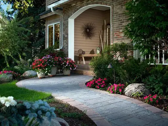 Transform Your Home: 2024 Trends in Low Front Porch Landscaping for a Budget-Friendly, Maintenance-Free Oasis
