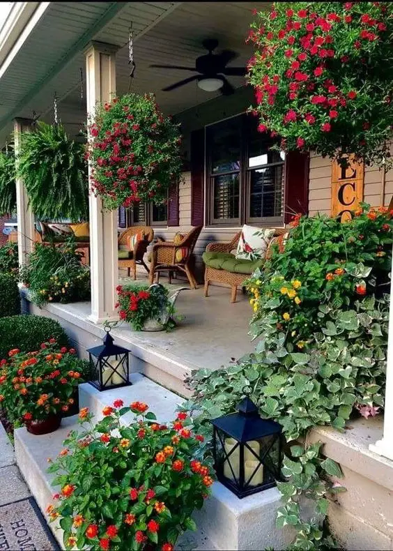 Porch Landscaping Flowers 2024: Elevate Your Home's Charm with Expert Ideas for Front Yard, Beds, and Small Spaces