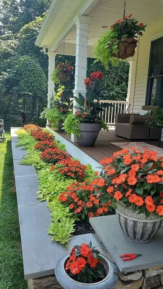 Porch Landscaping Flowers 2024: Elevate Your Home's Charm with Expert Ideas for Front Yard, Beds, and Small Spaces