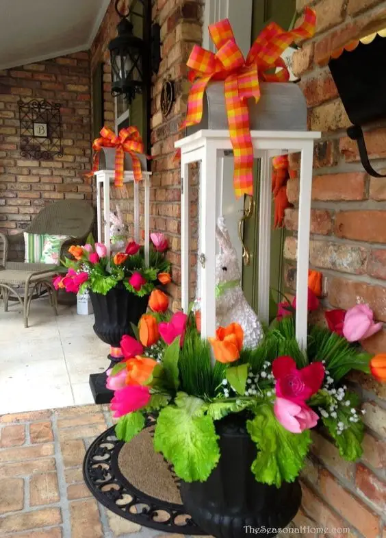 Elevate Your Space with Easter Front Porch Decor 2024: Rustic Charm, Vintage Elegance, and Modern Flourishes Await