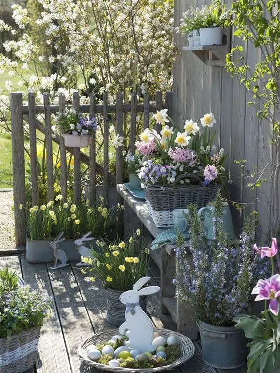 Elevate Your Garden: Easter Bunny Magic - 2024 Easter Decor Ideas for Home Gardens