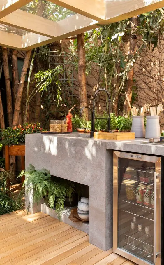 Unveiling 2024 Trends: Modern, Rustic, and Luxe Backyard Outdoor Kitchens for American Homes