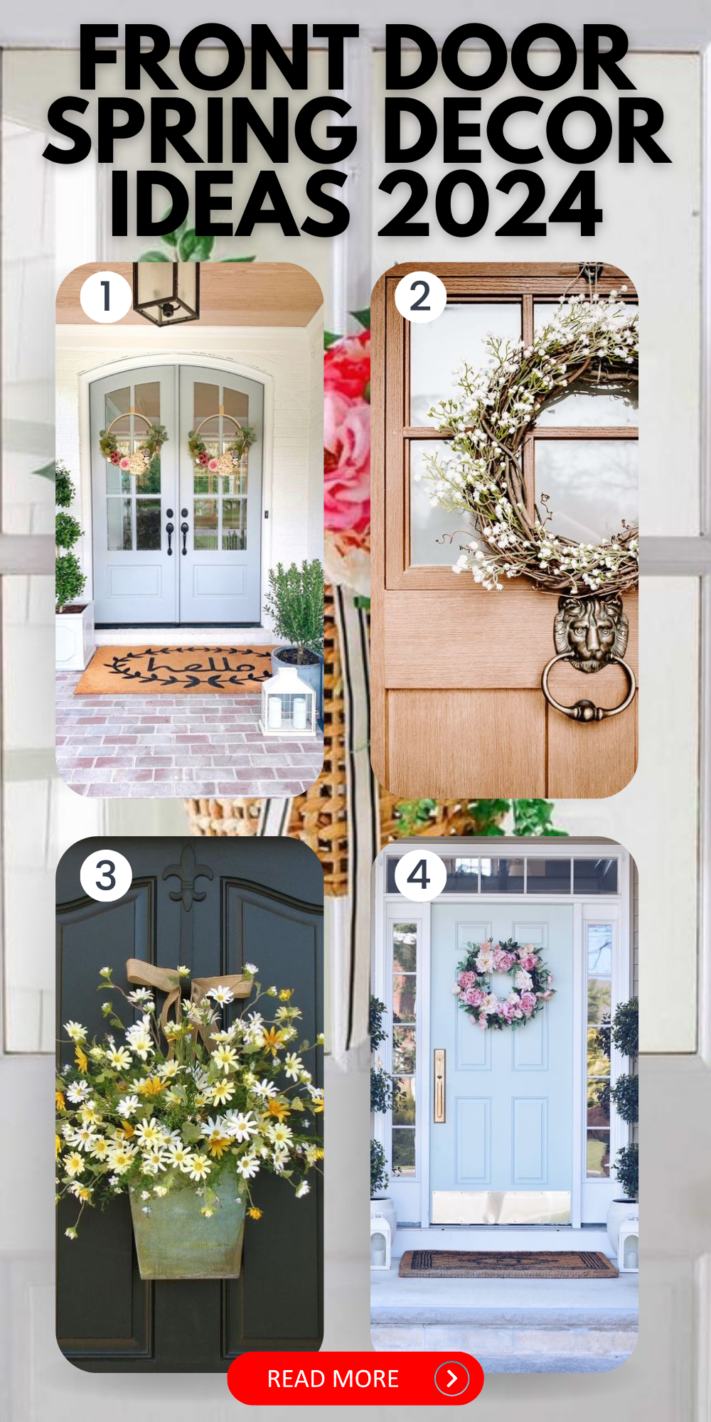 Top Spring Front Door Decor: Porch Ideas for a Stylish Entrance