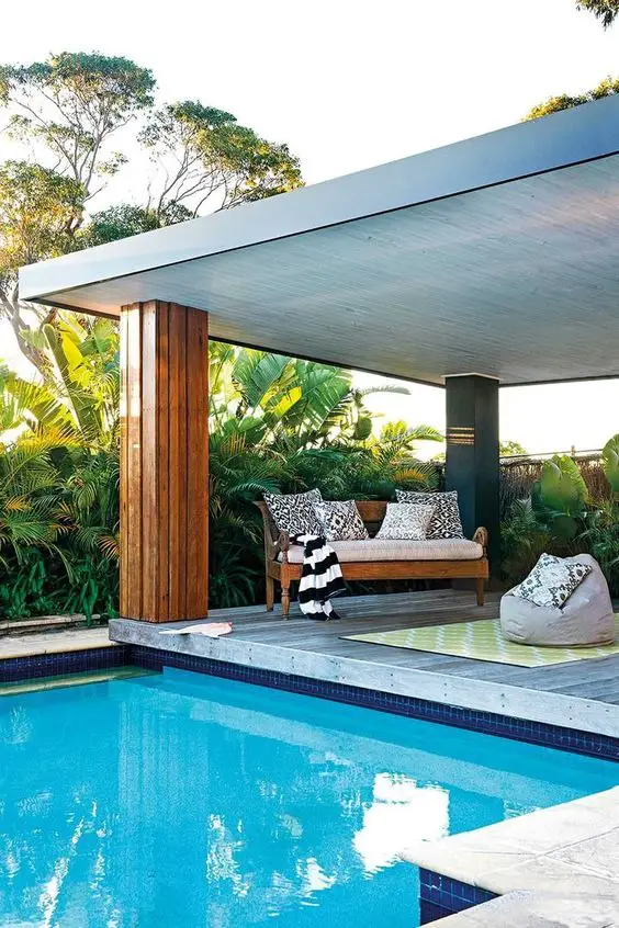 2024 Stylish Pool Decks: Ideas & Privacy Designs for Homes