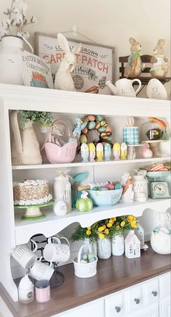 Discover Modern Farmhouse Easter Decor Ideas | Elevate with Hobby Lobby Finds & Creative Kitchen Inspirations