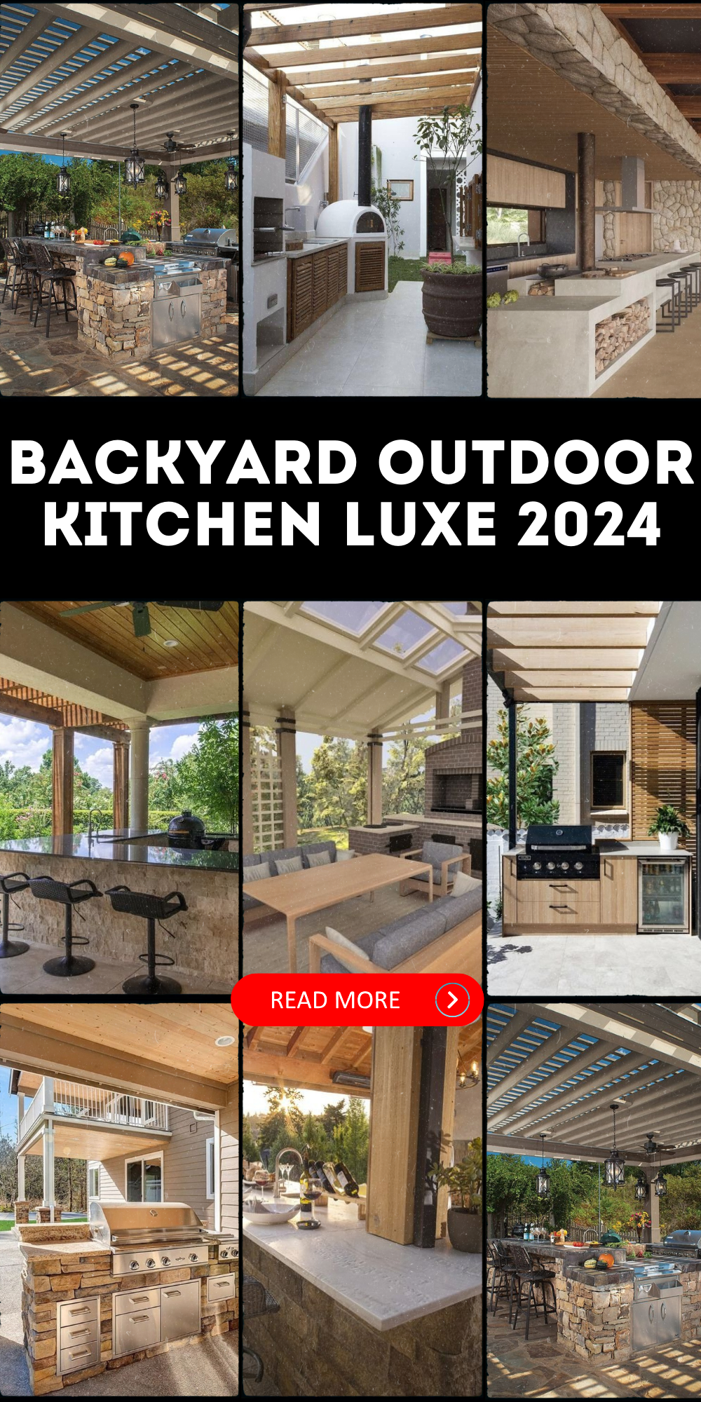 Discover Culinary Bliss: Backyard Outdoor Kitchen Designs - Modern, Rustic, Luxe Living, and More