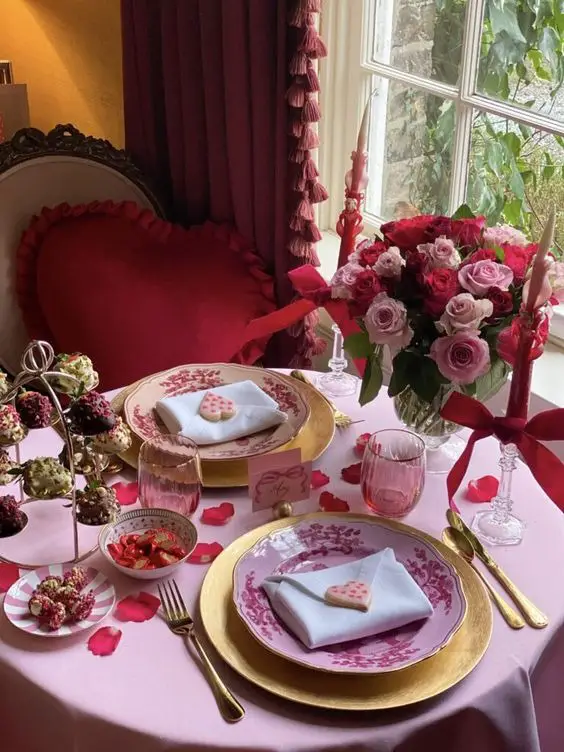 Crafting Memorable Moments: Elegant Valentines Table Decor Ideas 2024
