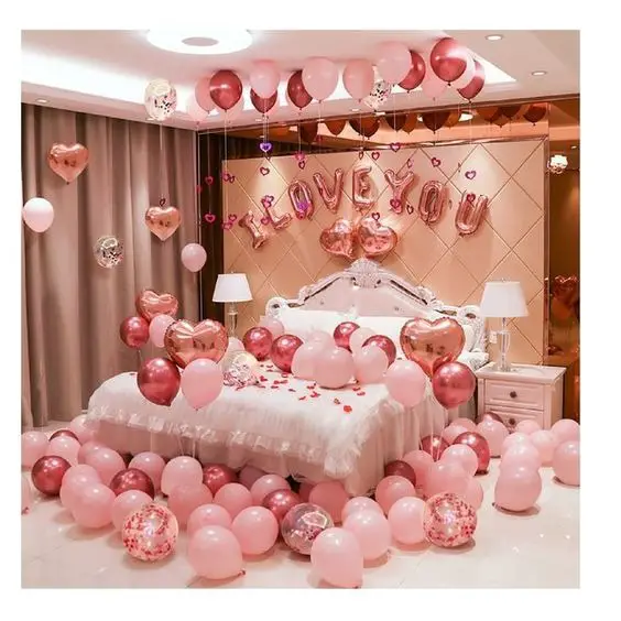 Transform Your Space: Romantic Valentines Room Decor Ideas 2024 for Him | Cozy and Simple Bedrooms with Rose Petals