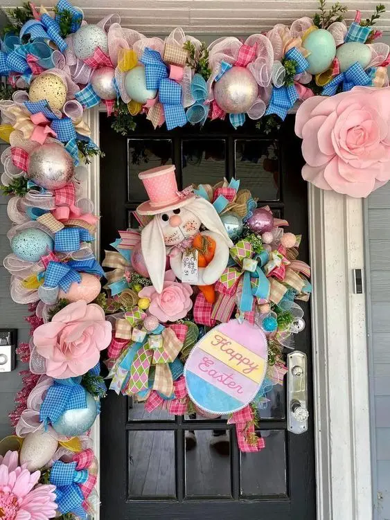 Elevate Your Space with Easter Front Porch Decor 2024: Rustic Charm, Vintage Elegance, and Modern Flourishes Await