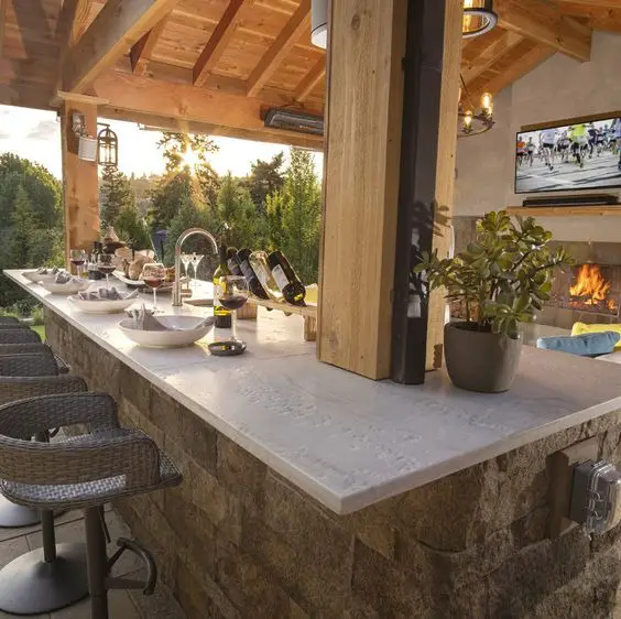 Discover Culinary Bliss: Backyard Outdoor Kitchen Designs - Modern, Rustic, Luxe Living, and More