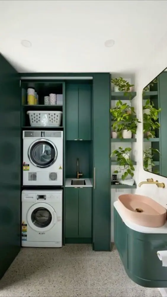 Elevate Your Home with Stylish Laundry Room Cabinet Ideas