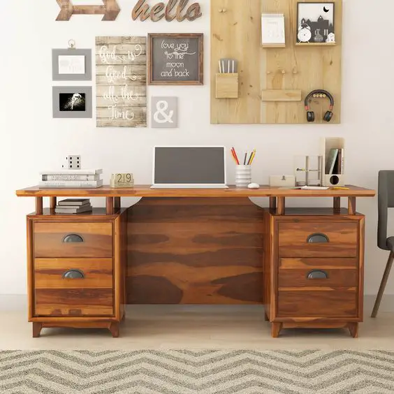 Chic Plain Desk Designs for Trendy Home Workspaces - Decor Ideas