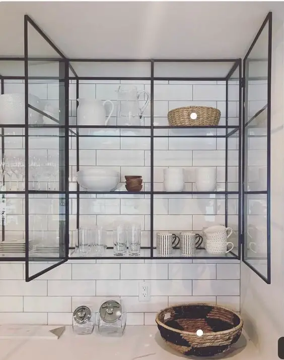Embracing Elegance with Kitchen Display Cabinets