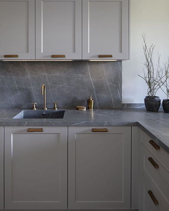 Luxurious Marble Kitchen Cabinets: Elegance & Style Redefined