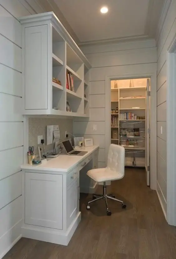 Transform Your Home with Elegant Pantry Desk Designs - Maximize Space & Style