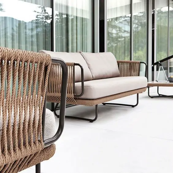 Explore Elegant Outdoor Metal Sofas: Perfect Blend of Style & Durability