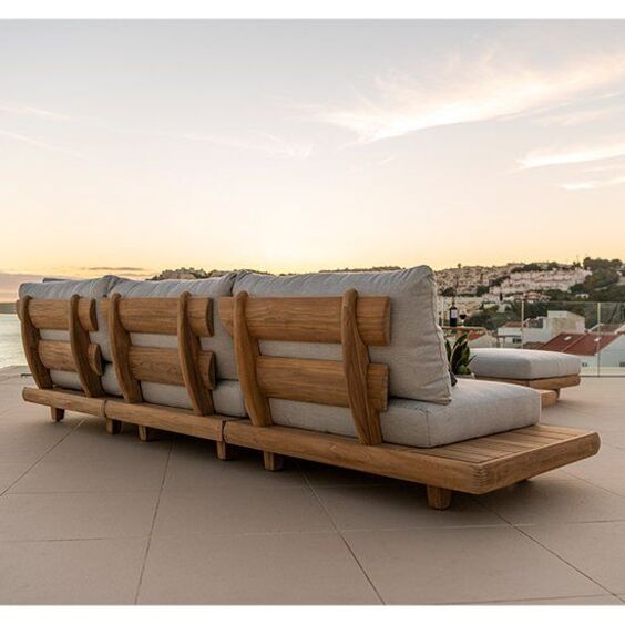 Stylish Outdoor Wood Furniture Sets for Garden & Patio Elegance