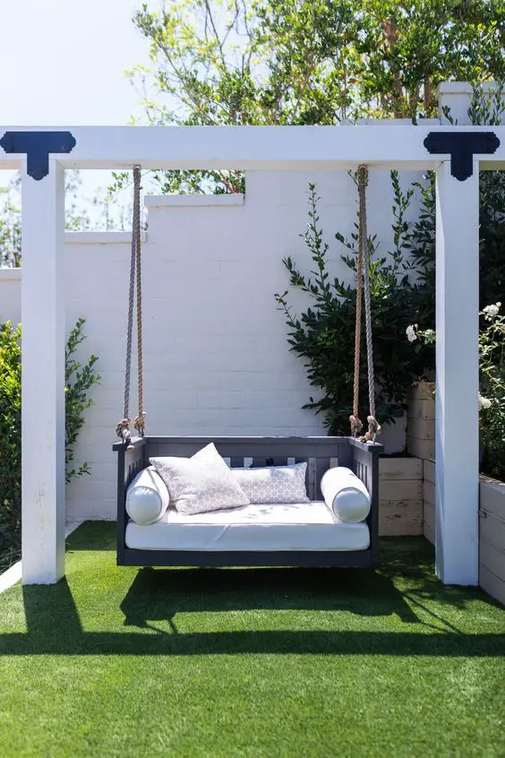Outdoor Swing Sets: Transform Gardens into Stylish Sanctuaries