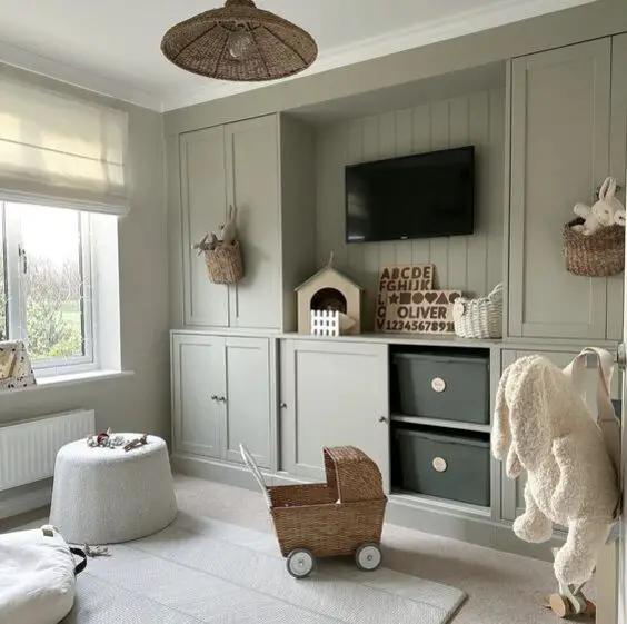 Chic Nursery Cabinet Ideas: Maximize Organization & Style