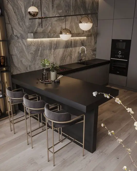 Luxurious Marble Kitchen Cabinets: Elegance & Style Redefined