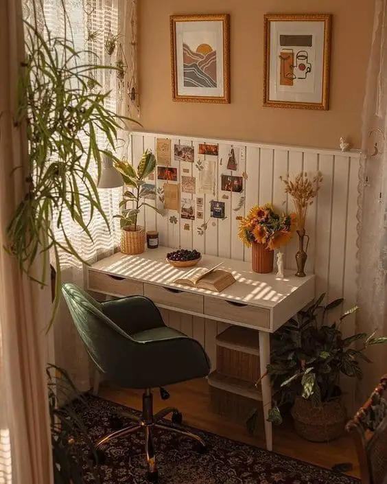 Chic Boho Desk Ideas for Creative & Stylish Home Workspaces