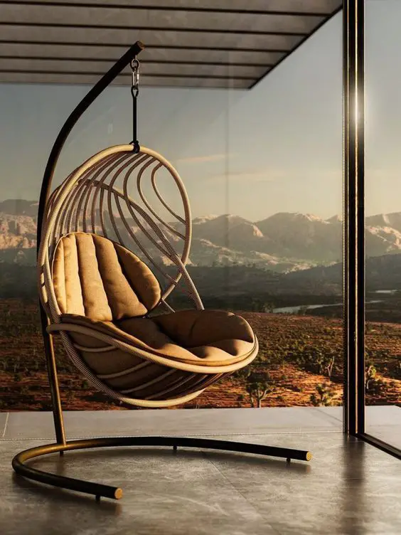 Stylish Outdoor Swing Chairs for Elegant Patio & Garden Makeovers