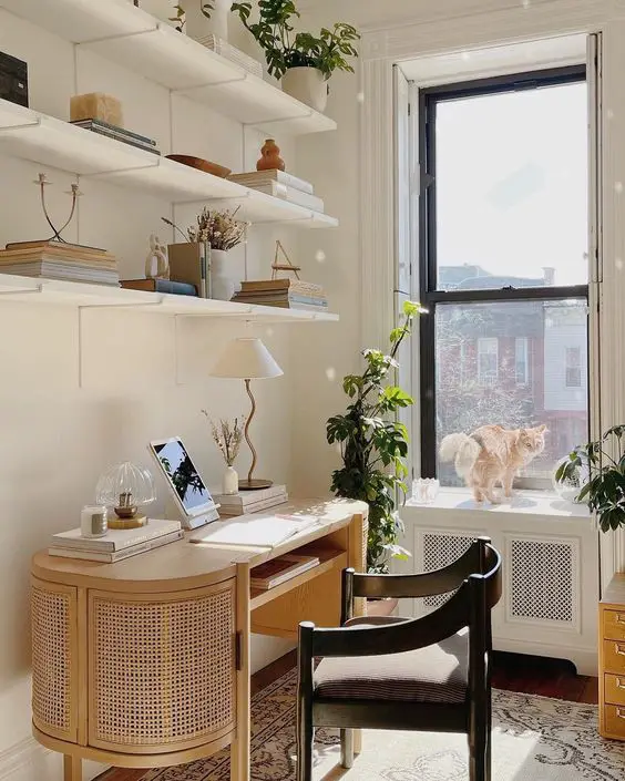 Chic Desks in Living Rooms: Layouts for Modern Homes & Apartments