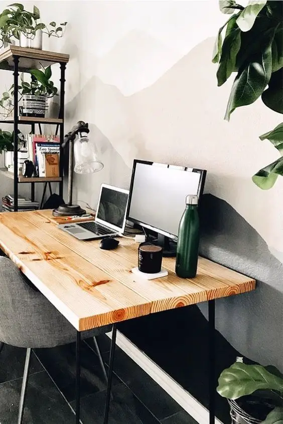 Charming Cottage Core Desk Designs for a Serene Workspace