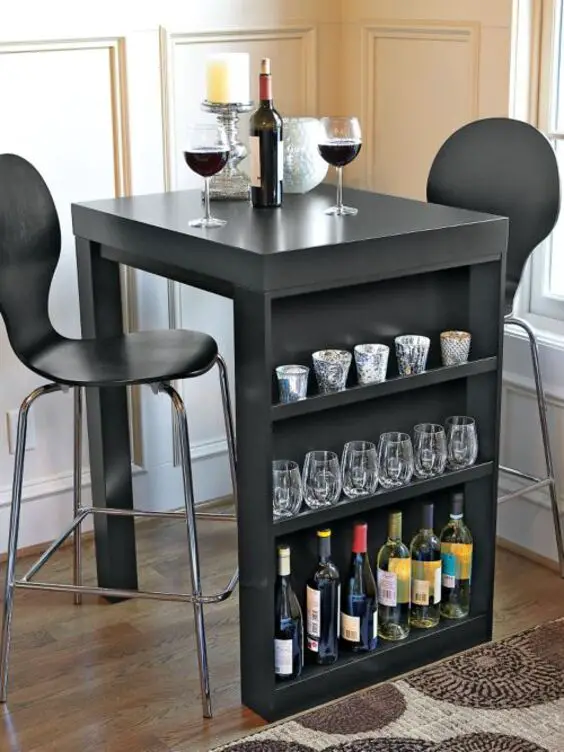 Chic Bar Table Kitchen Ideas: Maximize Style in Small Spaces