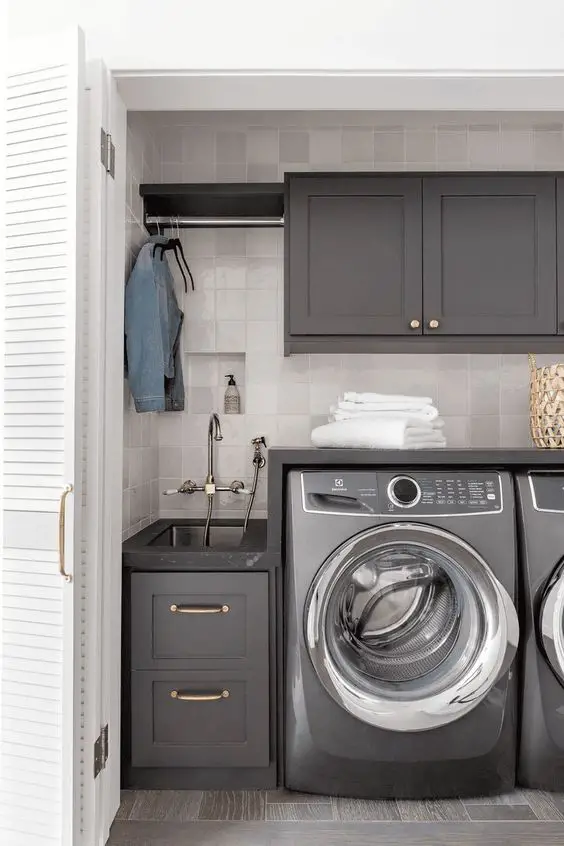 Elevate Your Home with Stylish Laundry Room Cabinet Ideas