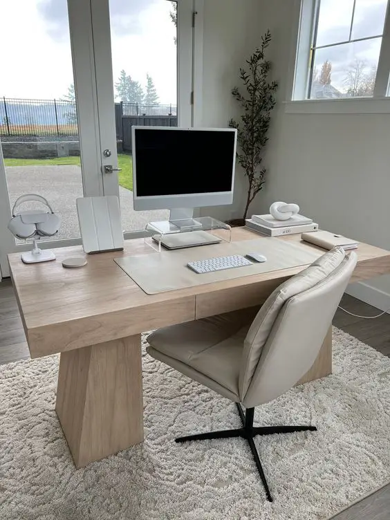 Chic Office Desk Designs & Decor Tips for a Stylish, Organized Workspace