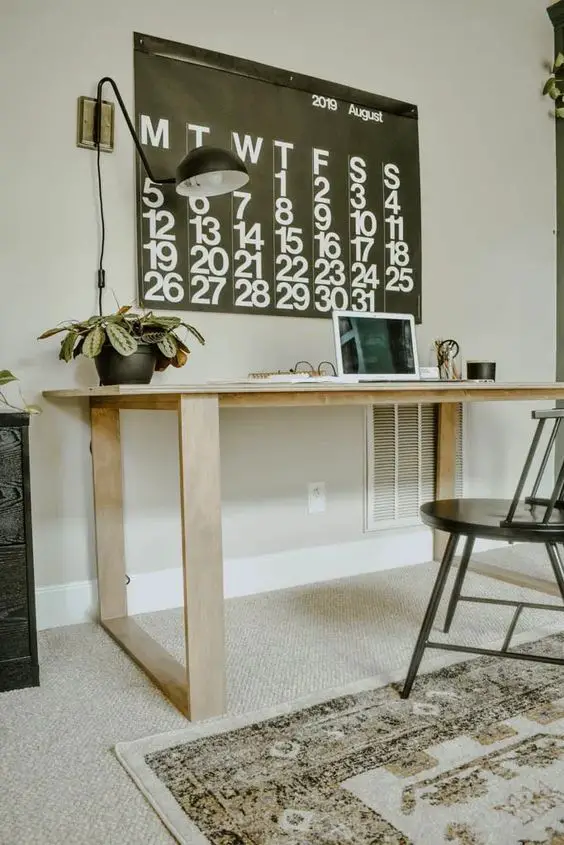 Simple Desk Design Ideas for Stylish & Organized Home Workspaces