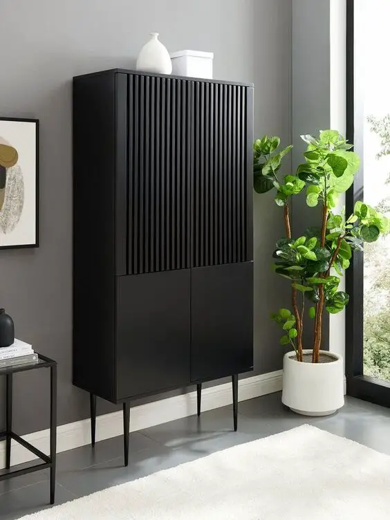 Chic Living Room Cabinets: Storage Meets Style