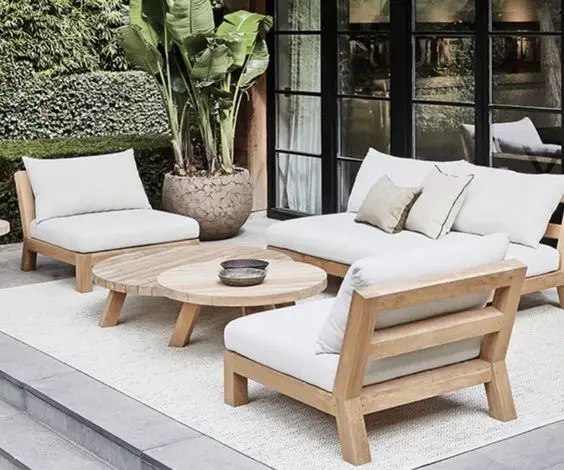 Chic Wood Outdoor Sofas: Transform Your Patio with Modern Design