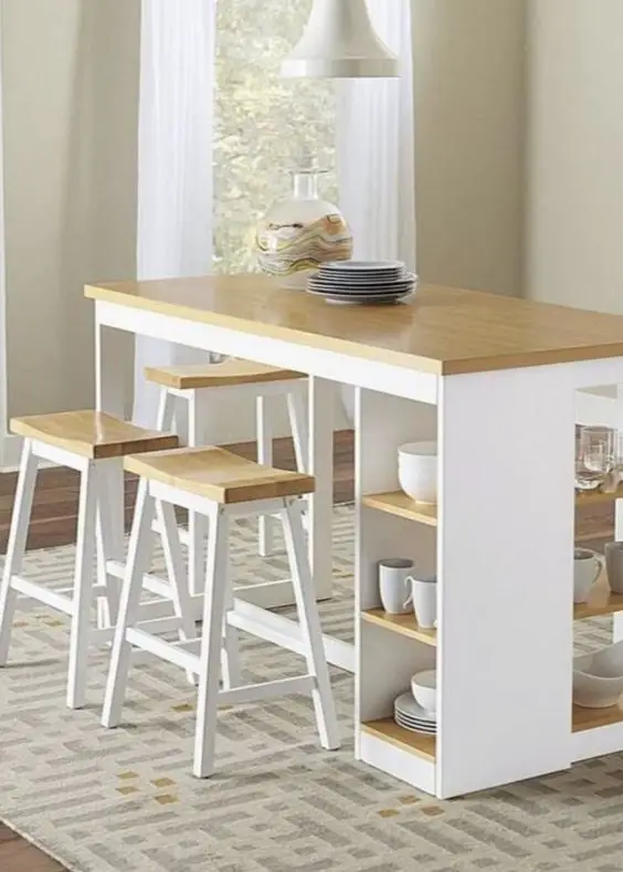 Chic Bar Table Kitchen Ideas: Maximize Style in Small Spaces