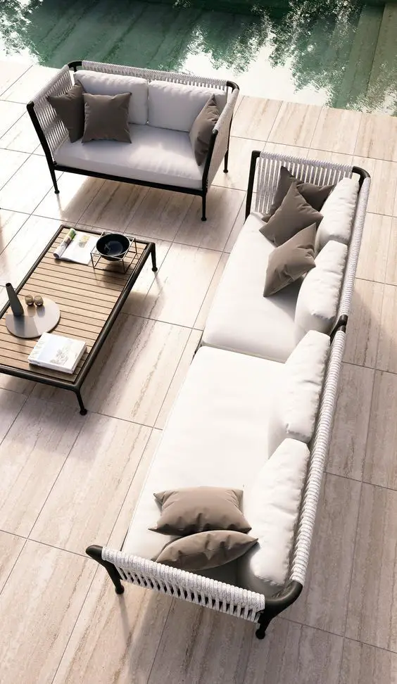 Explore Elegant Outdoor Metal Sofas: Perfect Blend of Style & Durability