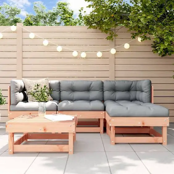 Stylish Outdoor Wood Furniture Sets for Garden & Patio Elegance