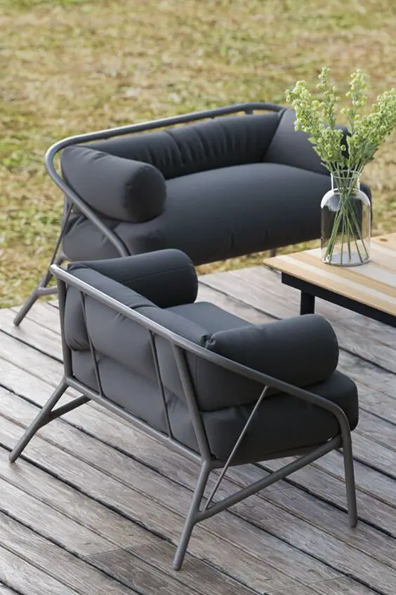 Explore Elegant Outdoor Metal Sofas: Perfect Blend of Style & Durability