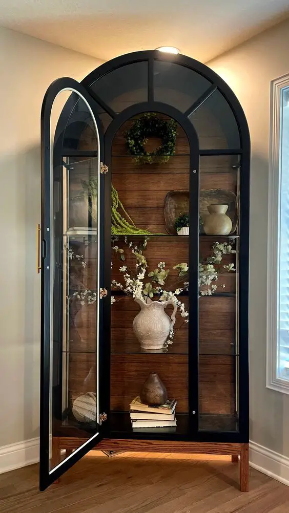 Chic Window Cabinet Designs for Stylish Home Decor