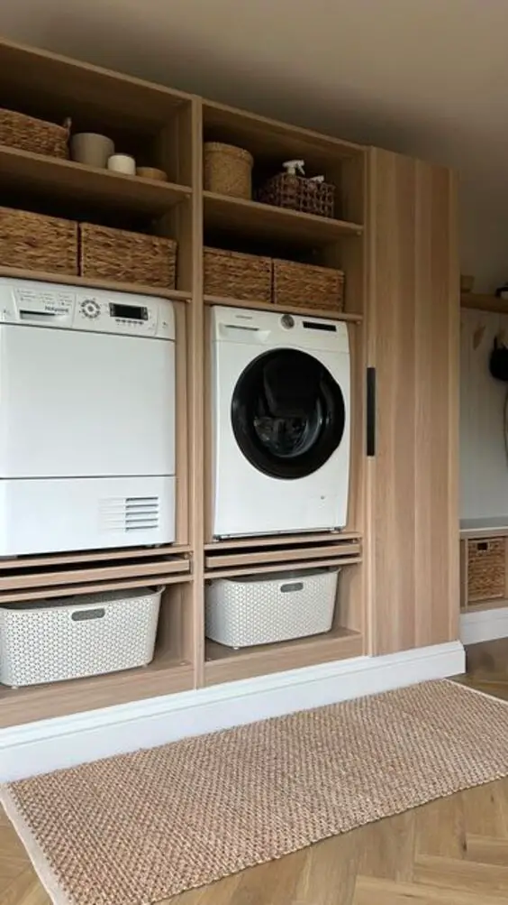 Elevate Your Home with Stylish Laundry Room Cabinet Ideas
