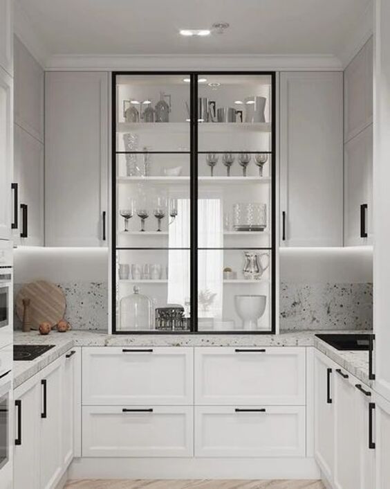 Embracing Elegance with Kitchen Display Cabinets
