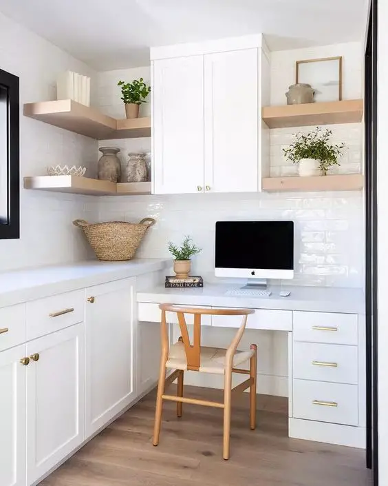 Transform Your Home with Elegant Pantry Desk Designs - Maximize Space & Style
