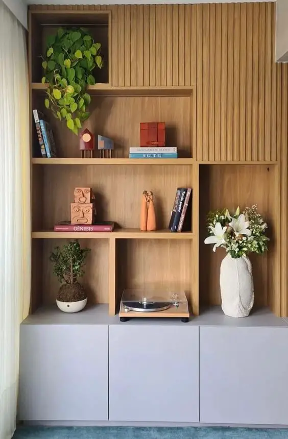 Stylish Wooden Cabinets for Elegant Living Room Storage Solutions