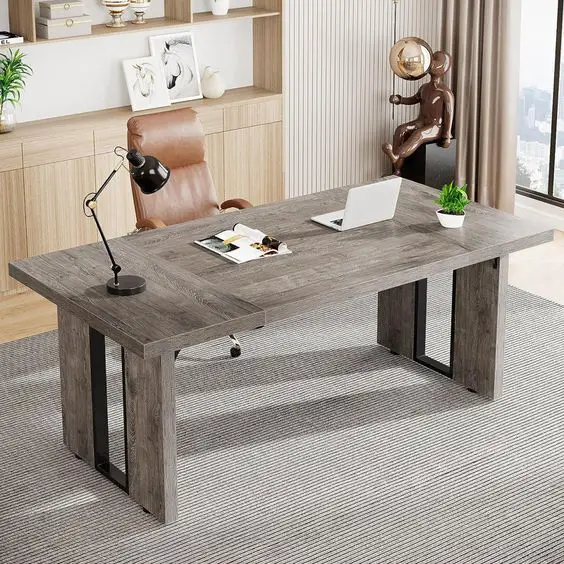 Chic Plain Desk Designs for Trendy Home Workspaces - Decor Ideas