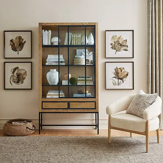 Chic Window Cabinet Designs for Stylish Home Decor