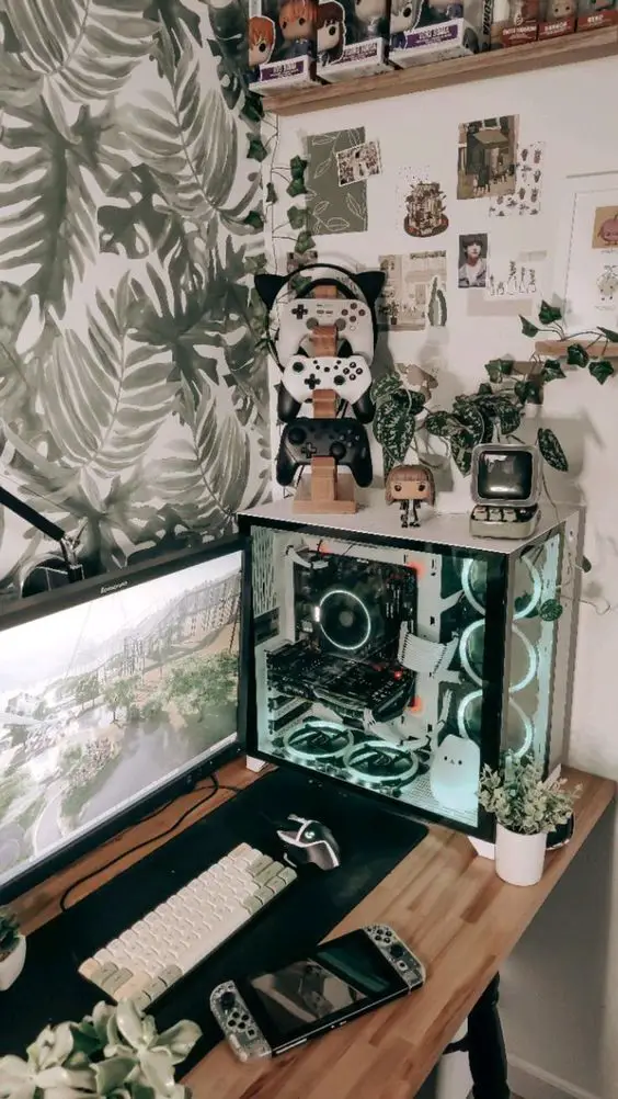 Enchant Your Workspace: Discover the Magic of Goblin Core Desks - Trendy Decor