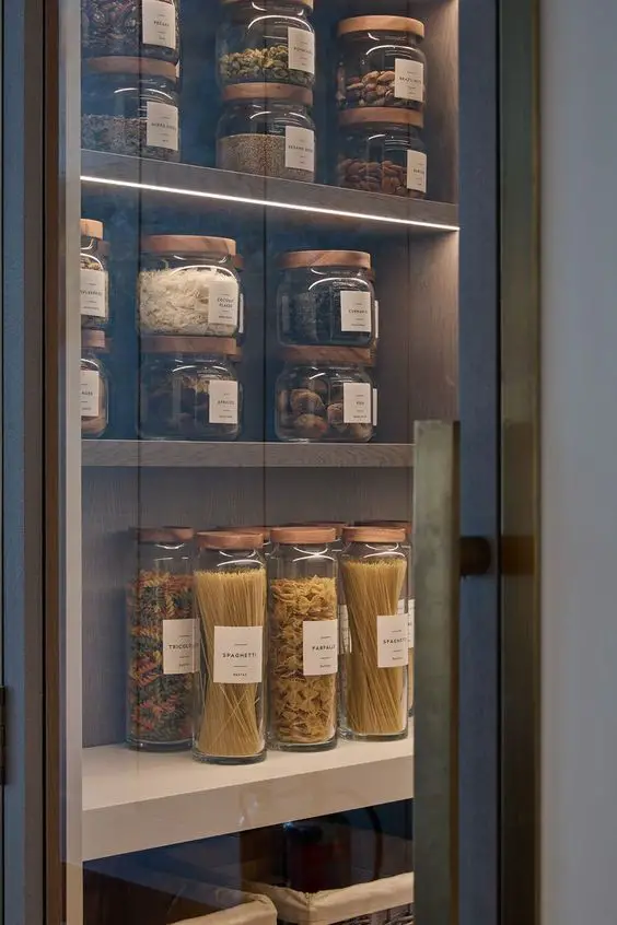 Chic Pantry Cabinet Designs for Trendy Home Organization