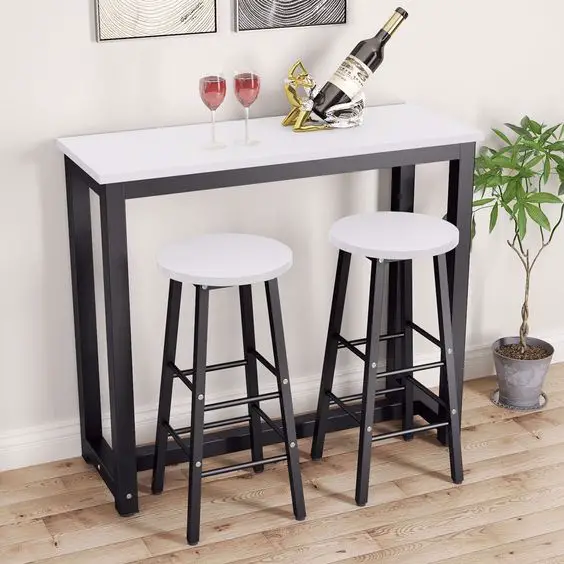 Chic Bar Table Kitchen Ideas: Maximize Style in Small Spaces